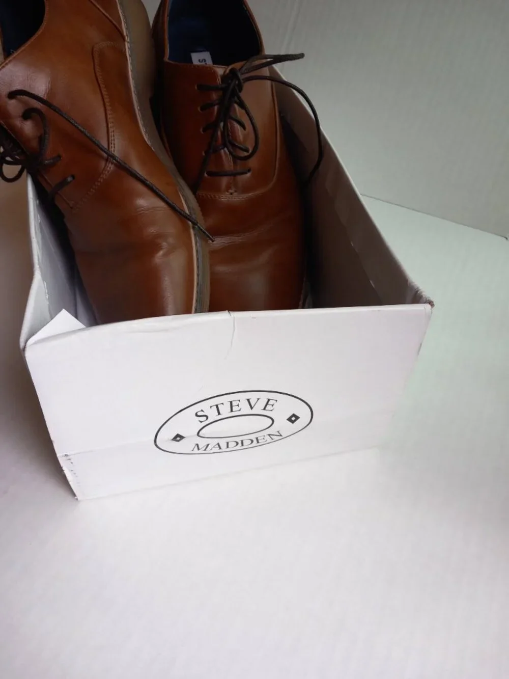 Steve Madden Tan Nunan Men's Dress Shoes - size 12